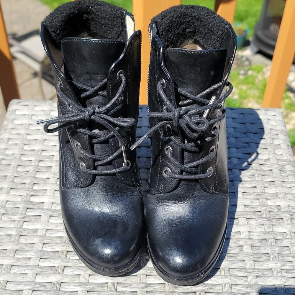 Michael Kors Back Zip Boots